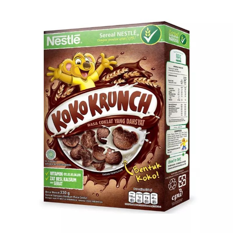 

Grosir Sereal Koko Krunch 330gr