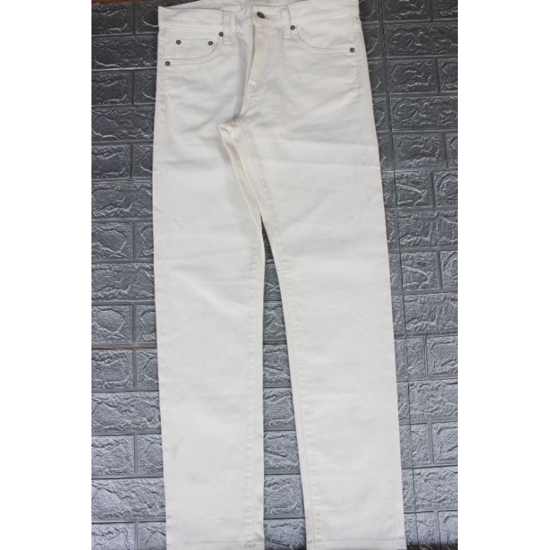 CELANA JEANS UNIQLO SELVEDGE BRANDED/ORIGINAL - SIZE 32 sd 33 - kode toko A106