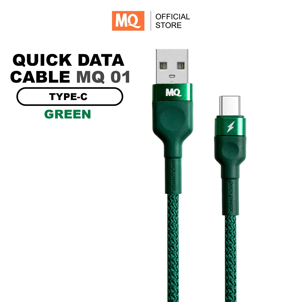 MQ Quick Data Cable MQ01 3.1 A Dual USB Charging Type-C Cable