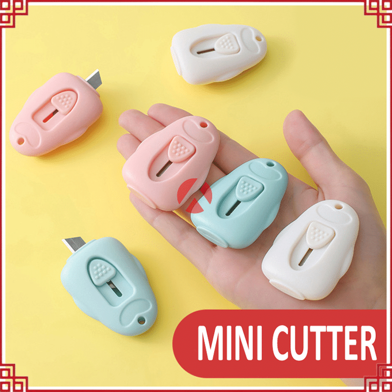 

AKN MINI CUTTER PORTABLE / PISAU PEMOTONG KERTAS DAN PAKET UNBOXING SERBAGUNA