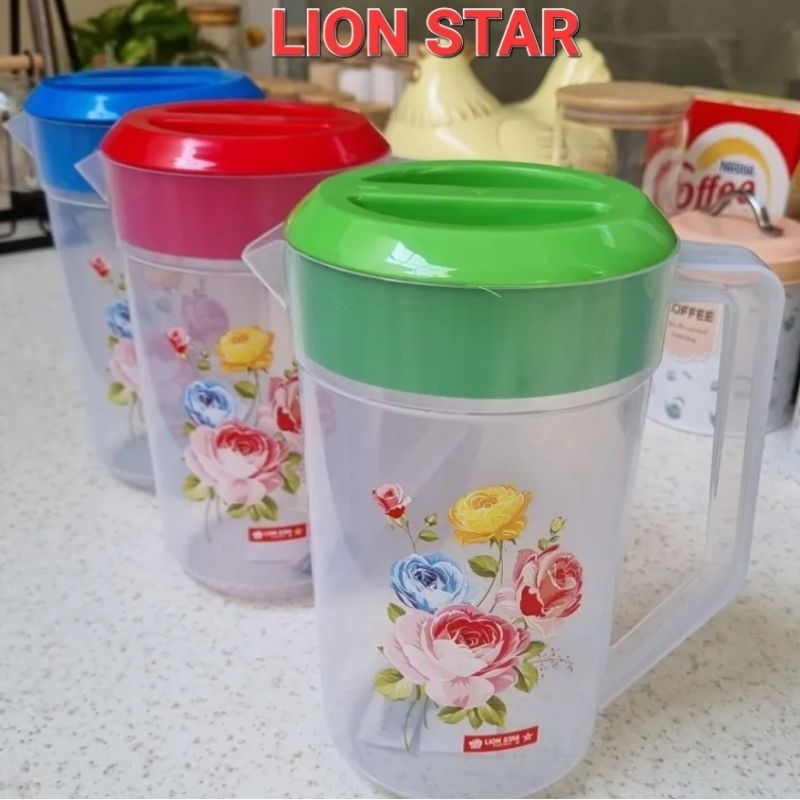 Teko plastik lion star 2,1 liter/teko air minum lion star 2,1 liter/eskan lion star 2,1 liter