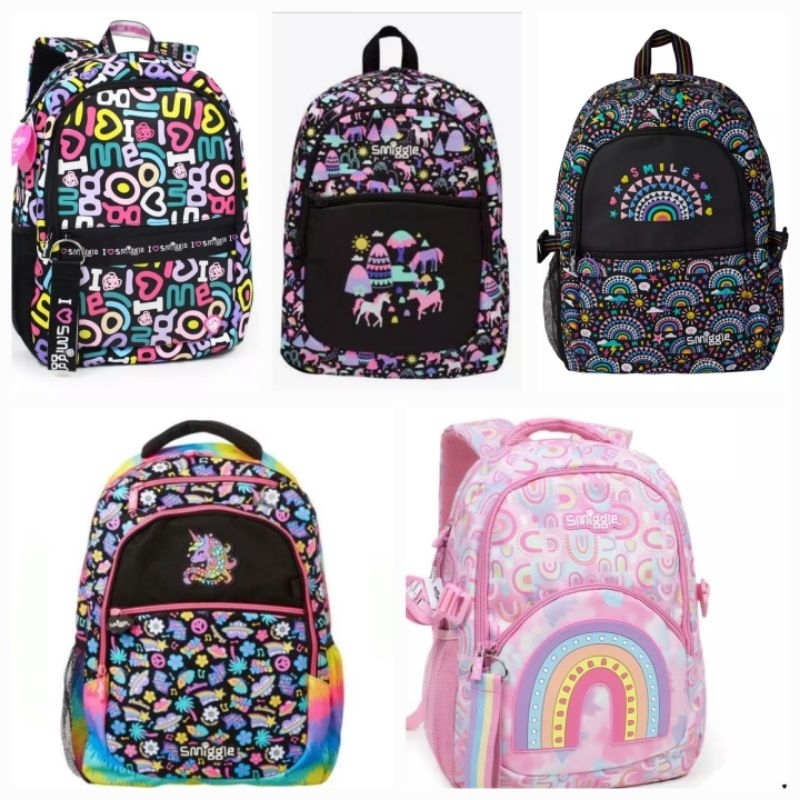 TAS RANSEL SEKOLAH SMIGGLE ORI CEWEK COWOK