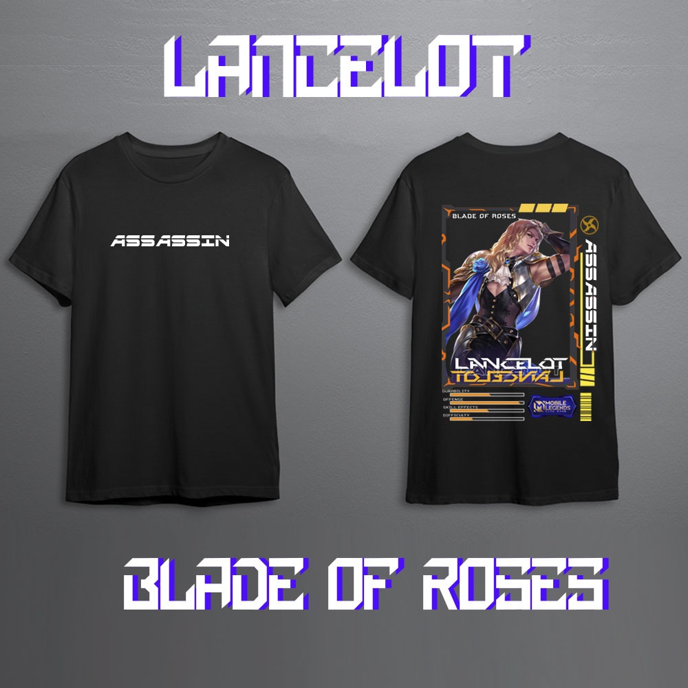 KAOS HERO MOBILE LEGEND LANCELOT ASSASSIN SKIN KEREN//KAOS ML//KAOS MOBILE LEGEND//KAOS LANCELOT//KA