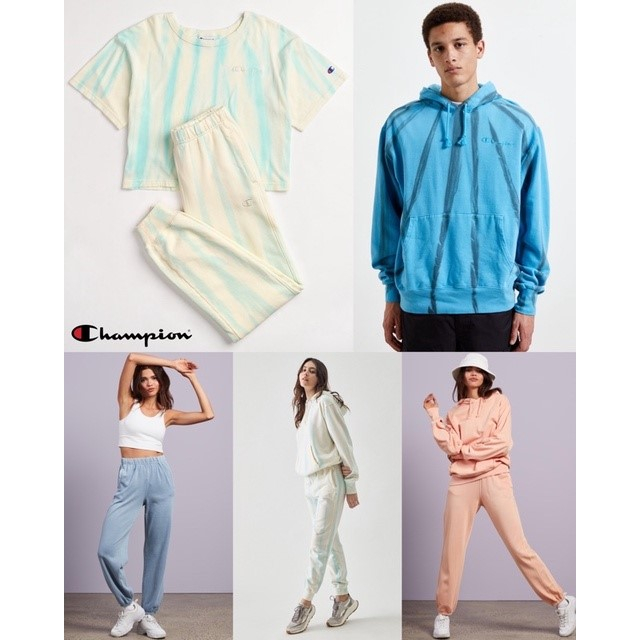 Champion Tie Dye & Vintage Sweatshirt Hoodie Jogger