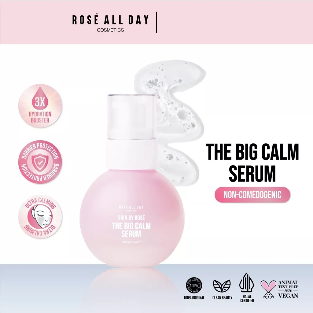 ❤ MEMEY ❤ ROSE ALL DAY The Big Calm Serum 40g