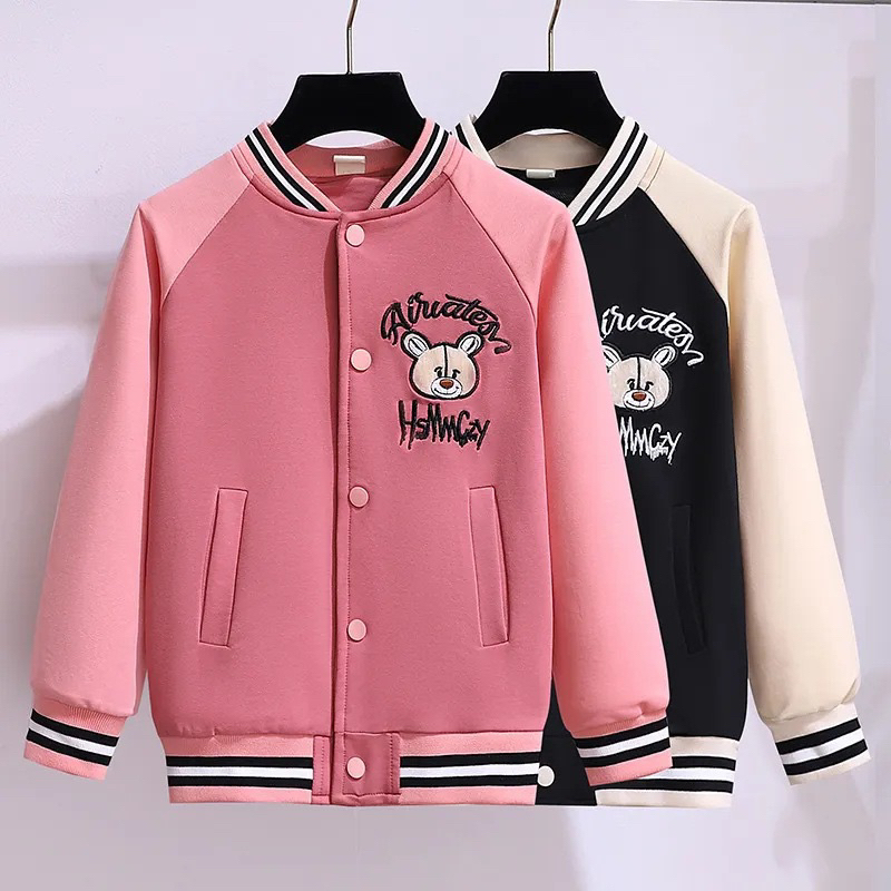 Jaket Anak Perempuan /Cewek / Girl Jacket /Jaket Baseball Anak