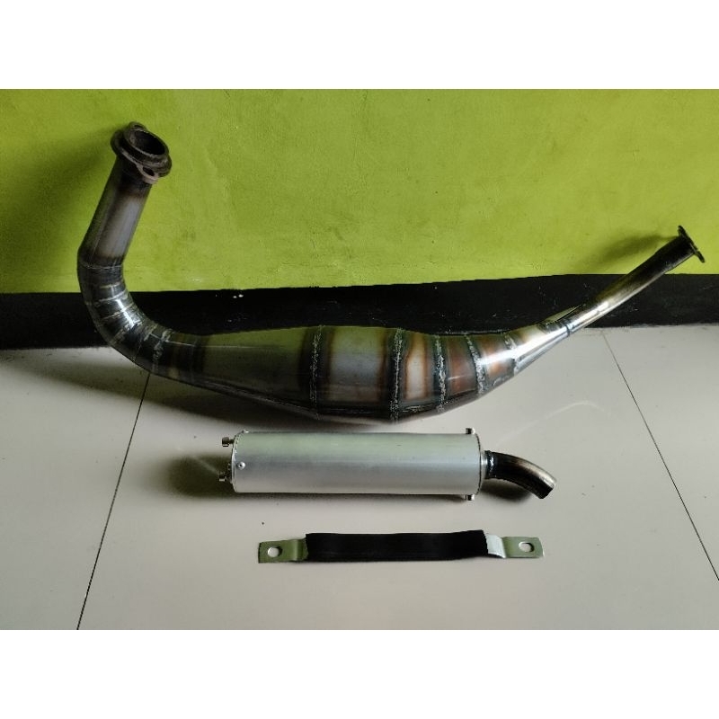 KNALPOT RX KING  SUARA GARING