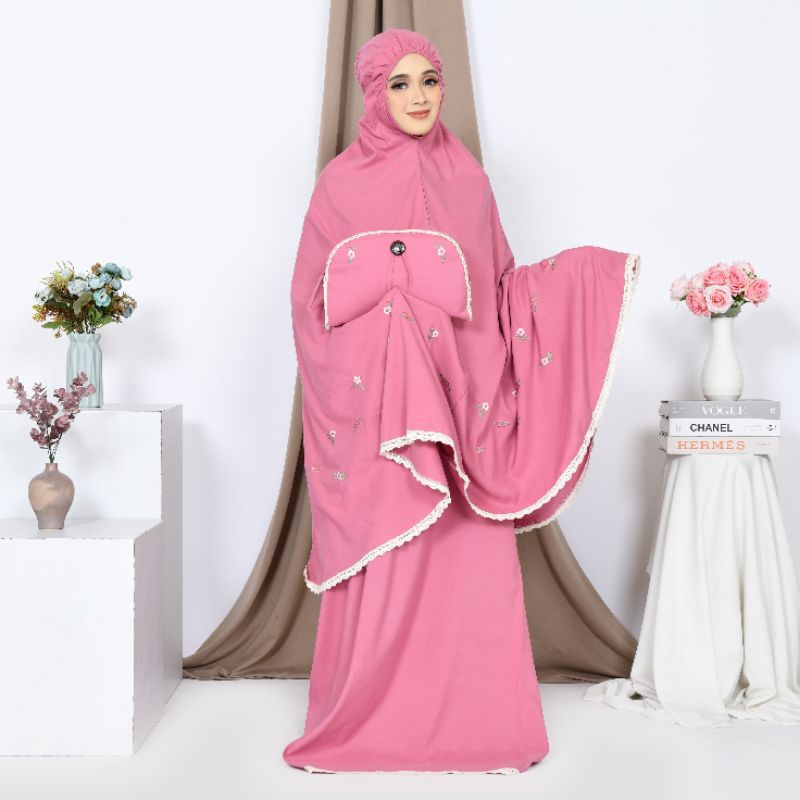 MUKENA TRAVELING FLORENCE//MUKENA DEWASA//MUKENA TRAVELING