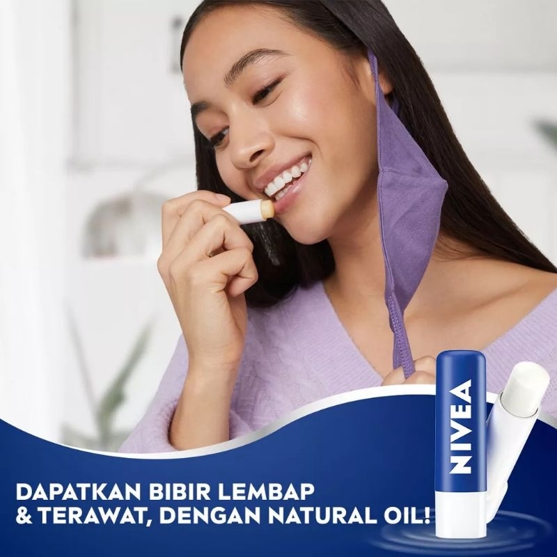 Nivea Lip Balm Original Care 4.8gr