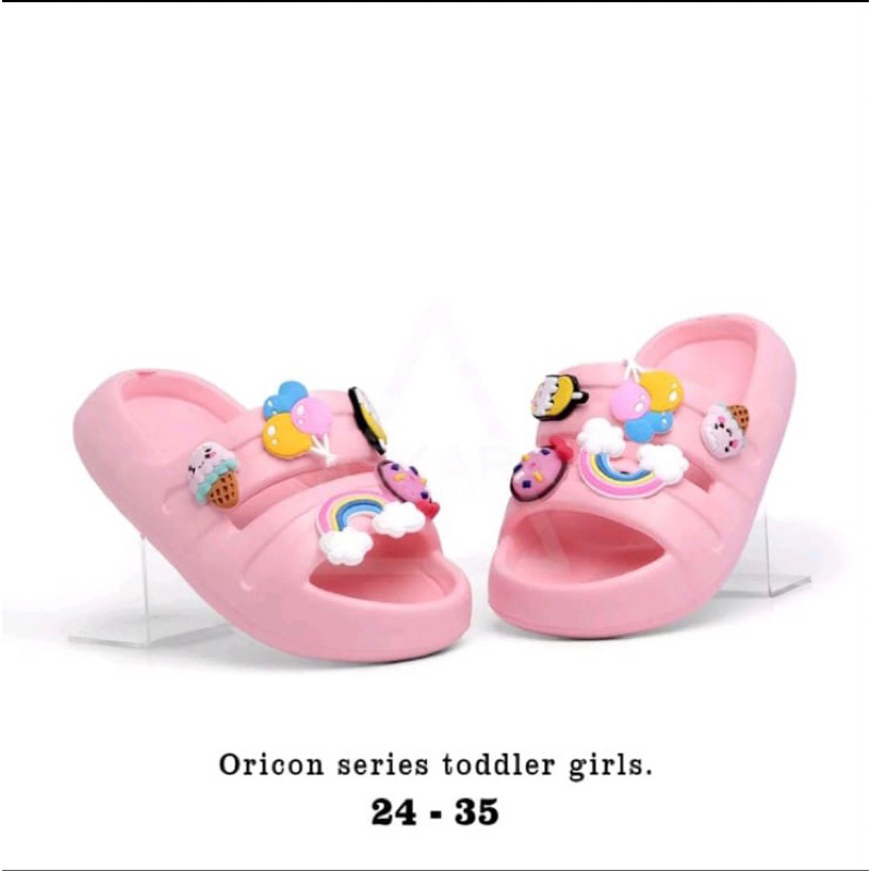 Sandal Anak Bandua / Sandal Anak Perempuan Terbaru Sandal Anak Karakter / Sandal Krakter Awan lucu