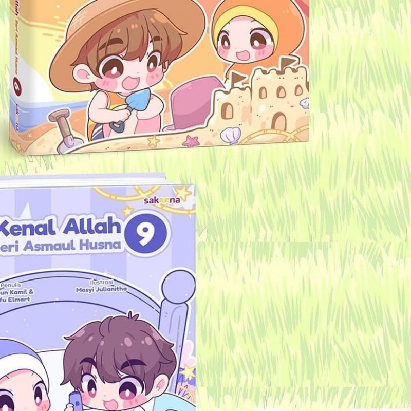 BUKU ANAK BUKU PRELOVED BUKU SAKEENA LOVERS BUKU PAKET BUKU AKASAH AKU KENAL ALLAH SERI ASMAUL HUSNA