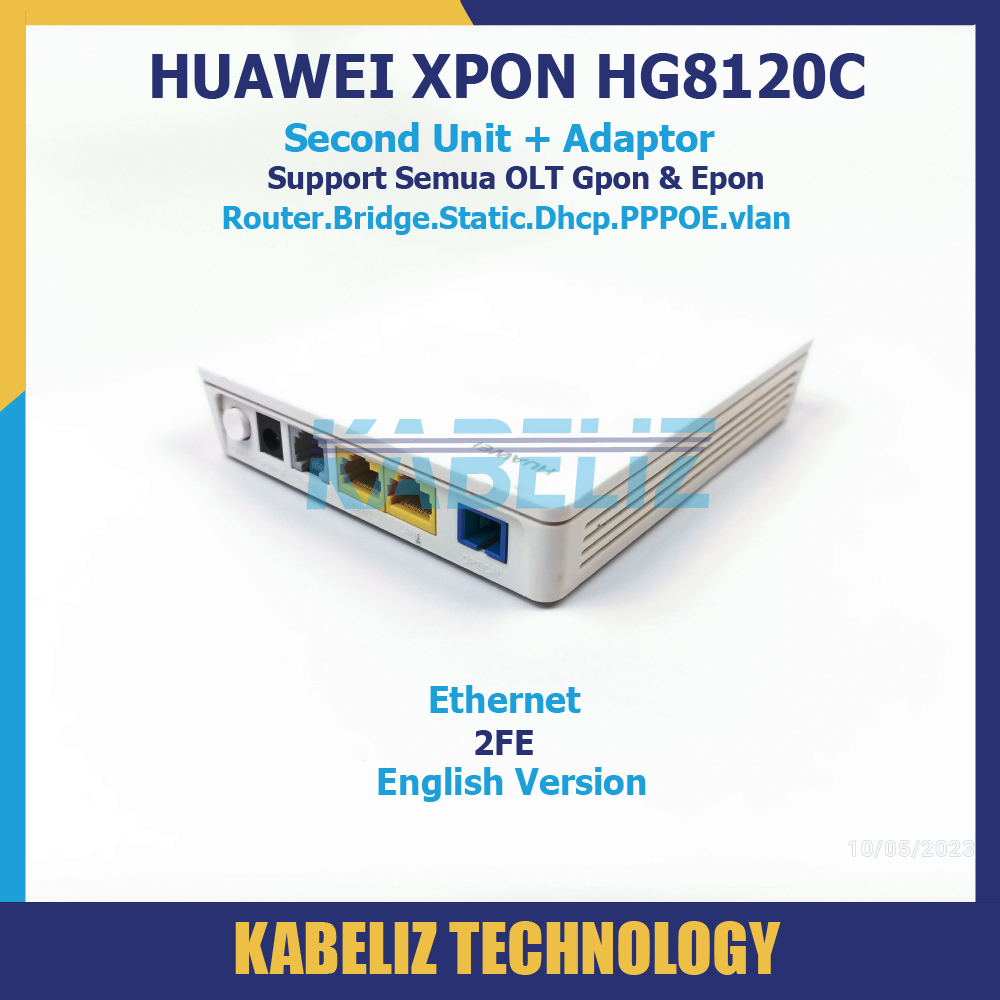 ONU XPON HUAWEI HG8120C /  HG8321R ONT NON WIFI SUPPORT ALL OLT EPON &amp; GPON