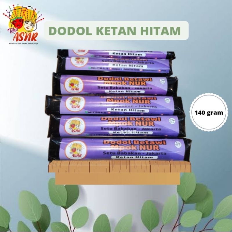 

Dodol Ketan Hitam Betawi Mpok Nur