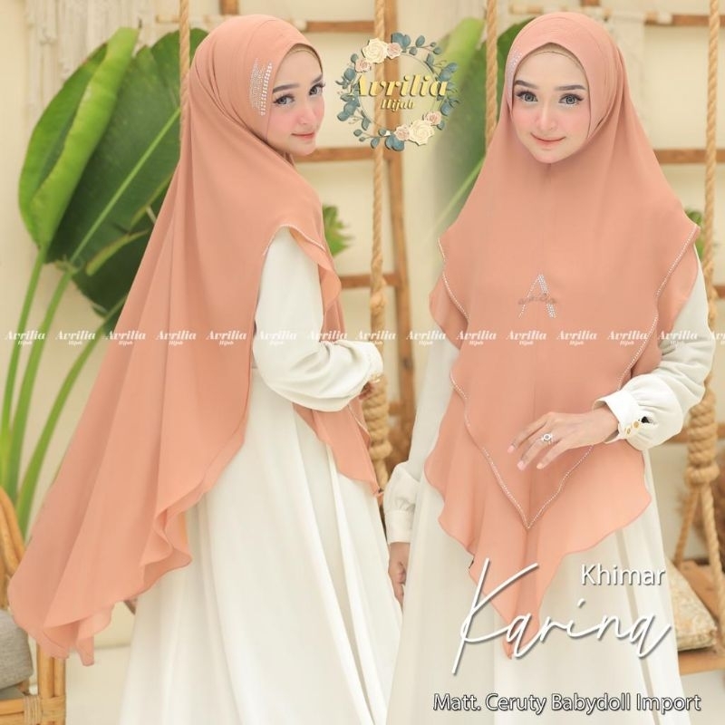 Khimar Karina ori Avrilia hijab