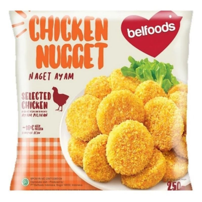 

Belfoods Favorite Nugget 250gr / Naget Ayam