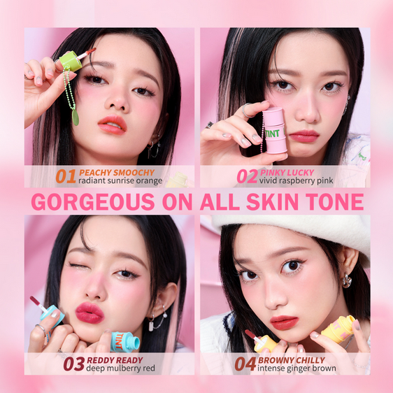 BNB barenbliss Korean Kiwi Tin Tint Lip &amp; Cheek / 2in1 Blush and Lip Tint