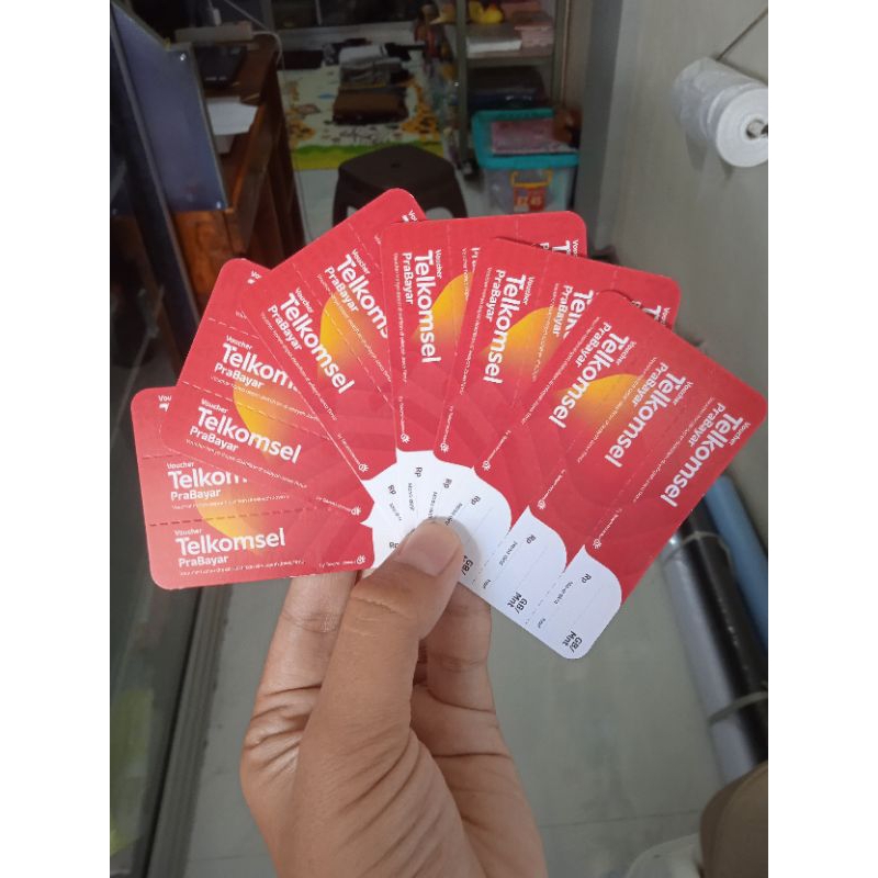 Voucher telkomsel kosongan / voucher kosong tanpa paket (JATIM)