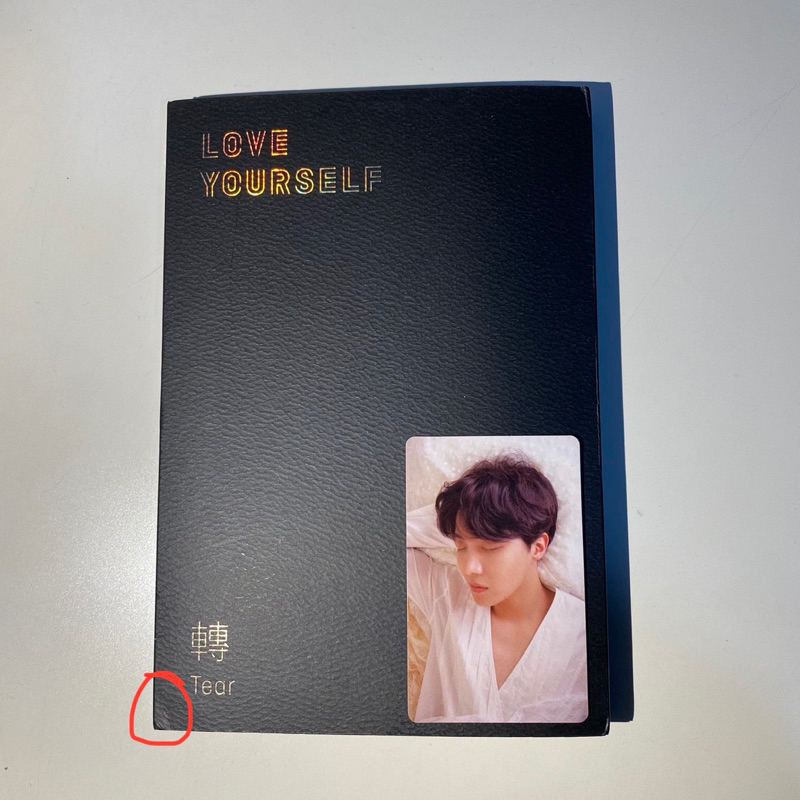 Album BTS Tear Unsealed Fullset + Poster LOVE YOURSELF VER U