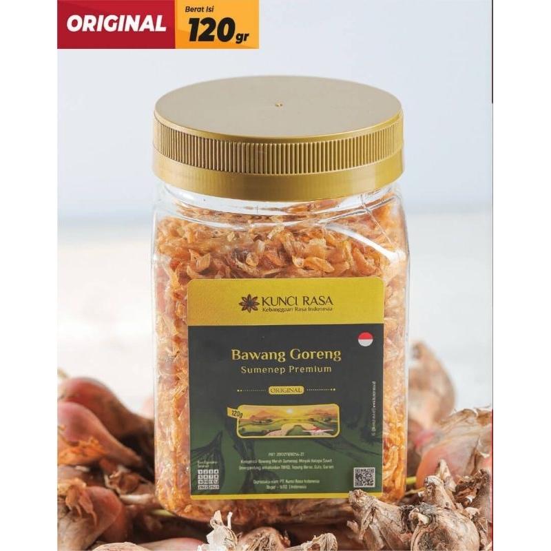 

bawang goreng premium kunci rasa 120gr