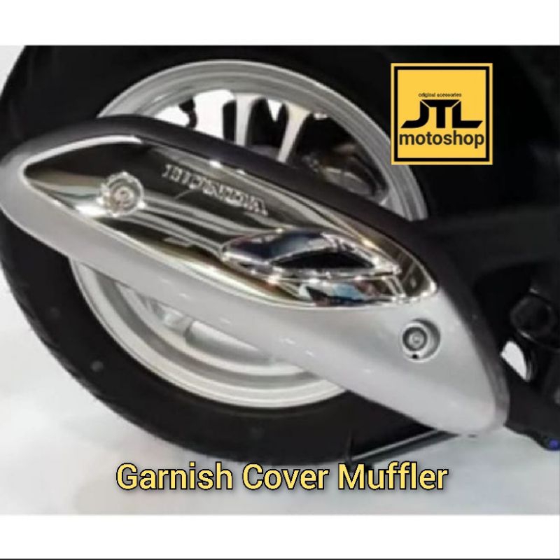 Garnish Knalpot Honda Scoopy 2021-2024