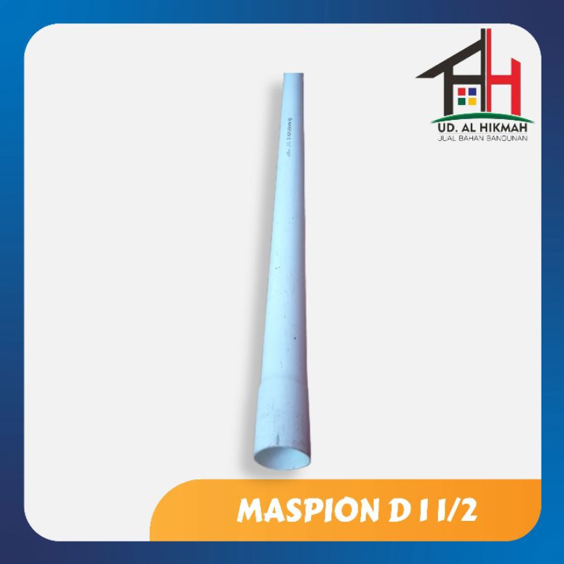 MASPION PIPA PVC D 1 1/2" PIPA PARALON PRALON 1 1/2 INCH / PIPA AIR MASPION