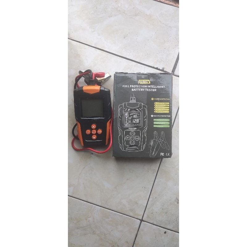 Aki Tester Foxsur  12 V / 24 V