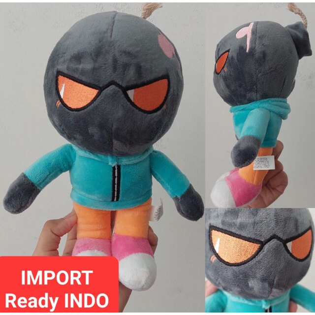 Boneka Stuffed Plush Anime Friday Night Funkin Captain Pico Whitty