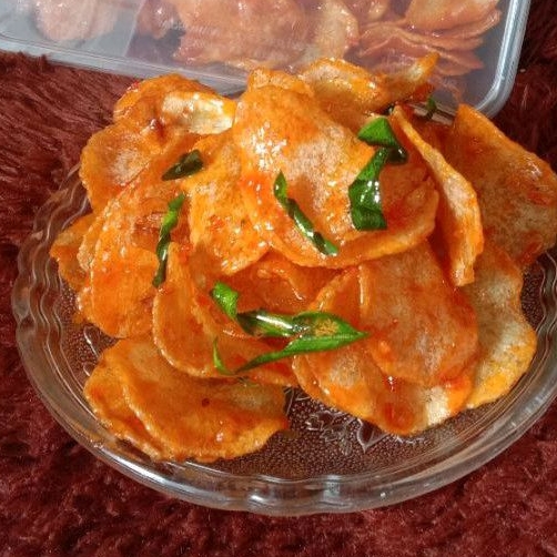 

keripik kentang balado pedas manis 200 gram