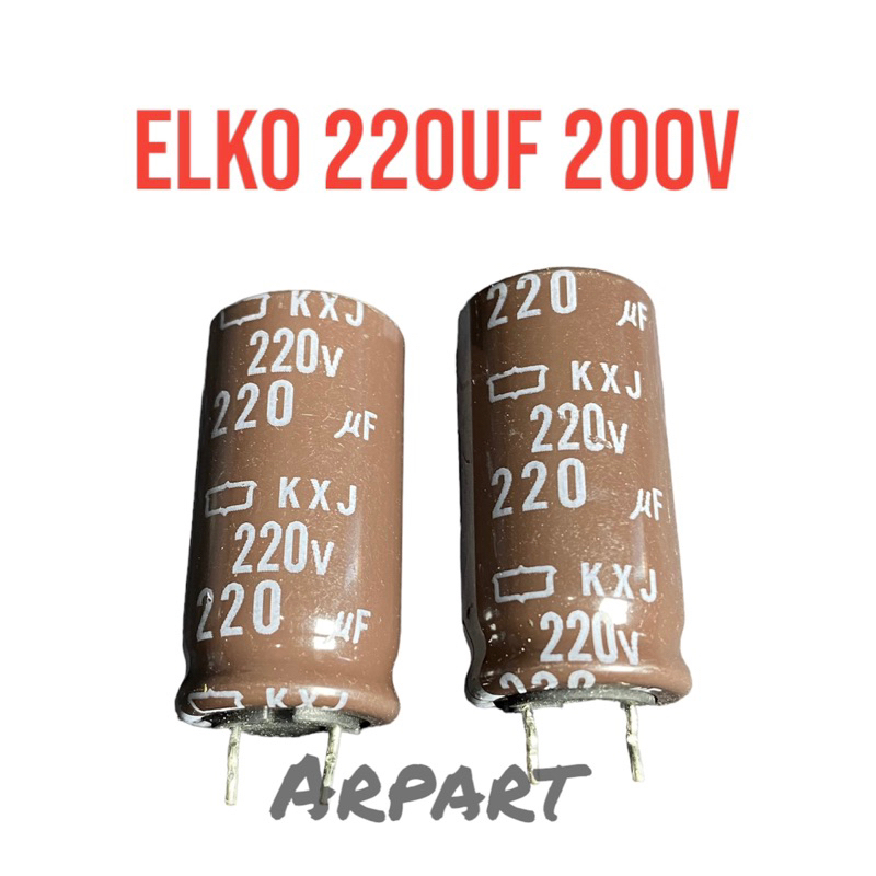 elko 220uf 200v original 32mm