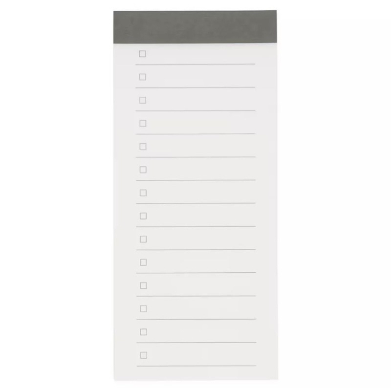 

Muji Notepad Checklist Strip Memo Pad 40 Sheets Original Japan