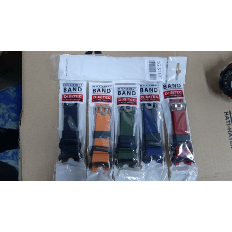 TALI JAM DIGITEC 2118 ORIGINAL TALI JAM KARET DIGITEC JAM DIGITEC DG-2118