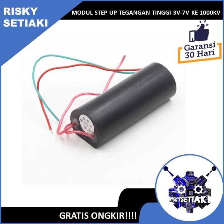 MODUL STEP UP TEGANGAN TINGGI 3V-7V KE 1000KV HIGH VOLTAGE GENERATOR