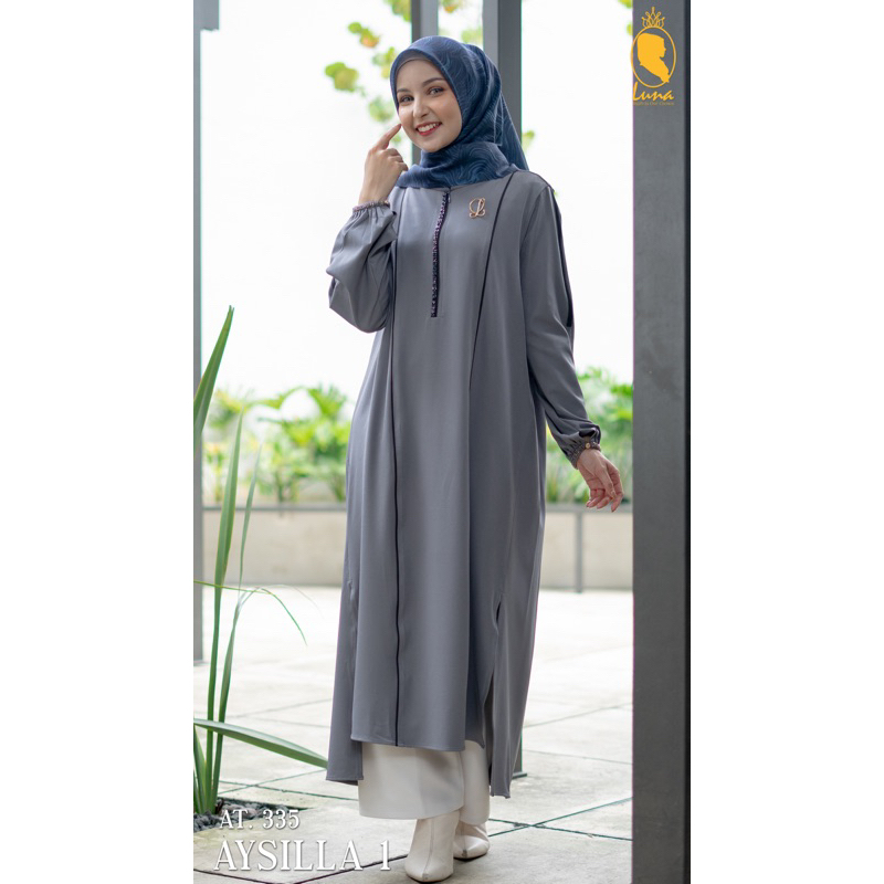 Tunik Aysilla 01 | Luna Hijab Official | Luna Hijab Is Our Crown | Fashion Muslim