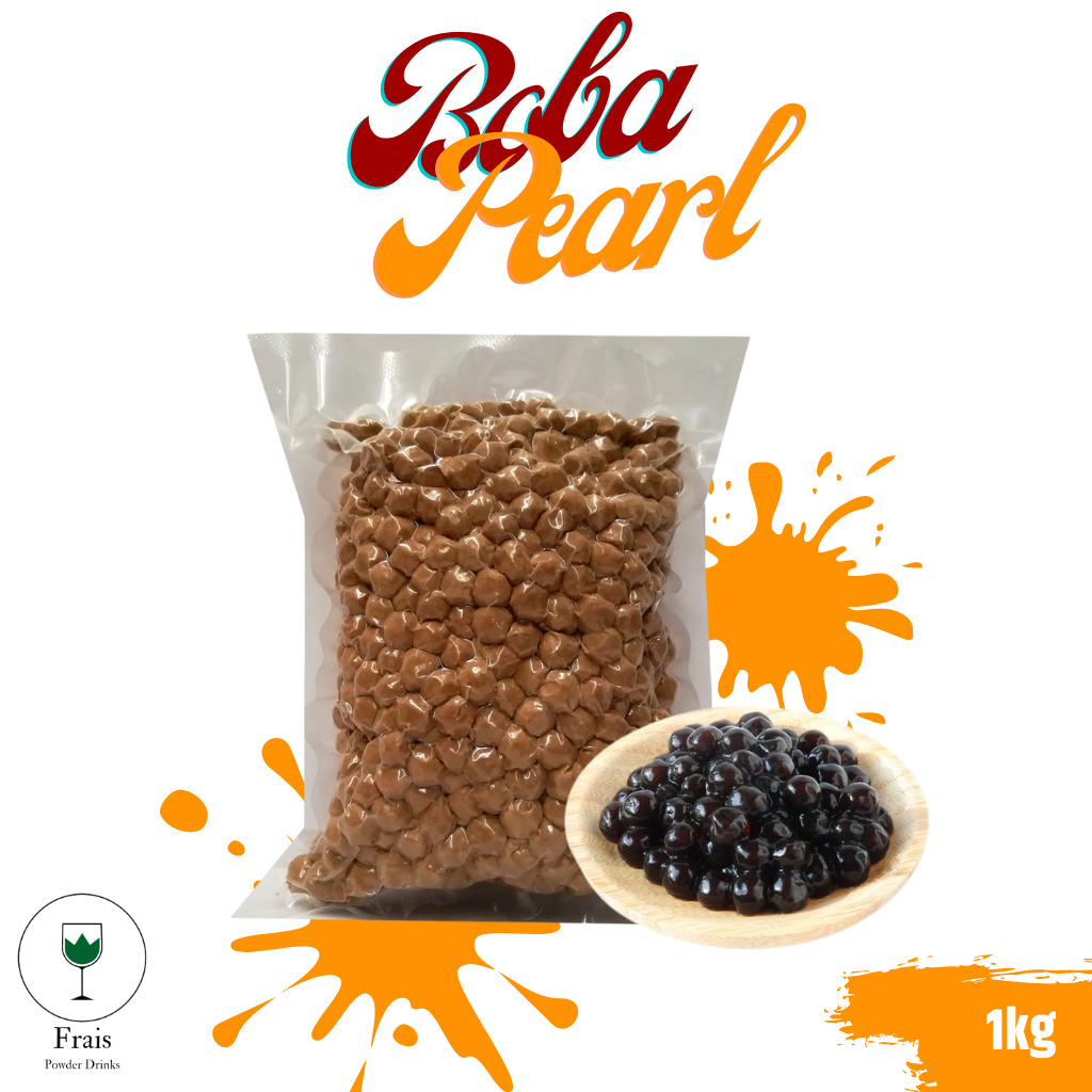 

BOBA PEARL 1KG / BUBBLE TAPIOKA PEARL / TOPPING BOBA INSTAN / BOBA BROWN SUGAR / TAPIOCA PEARL / PEARL BOBA