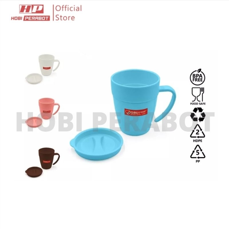 Gelas Kimmy + Tutup GBU Plast