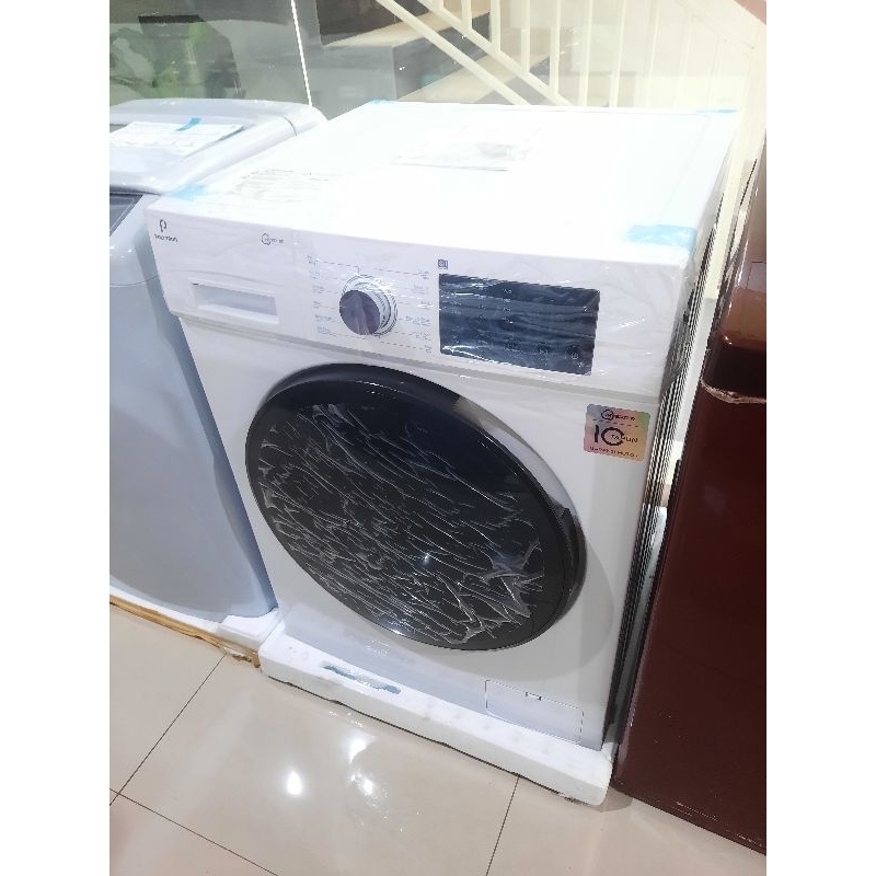 Mesin Cuci Front Loading 8kg Polytron PFL 8105