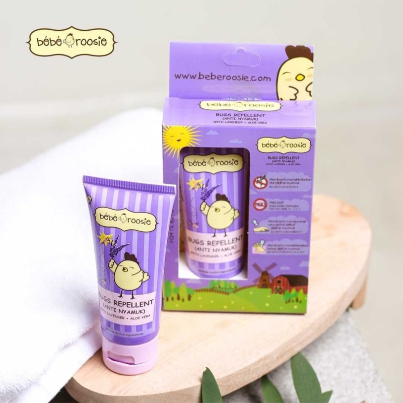 Bebe roosie bugs repellent - lotion anti nyamuk