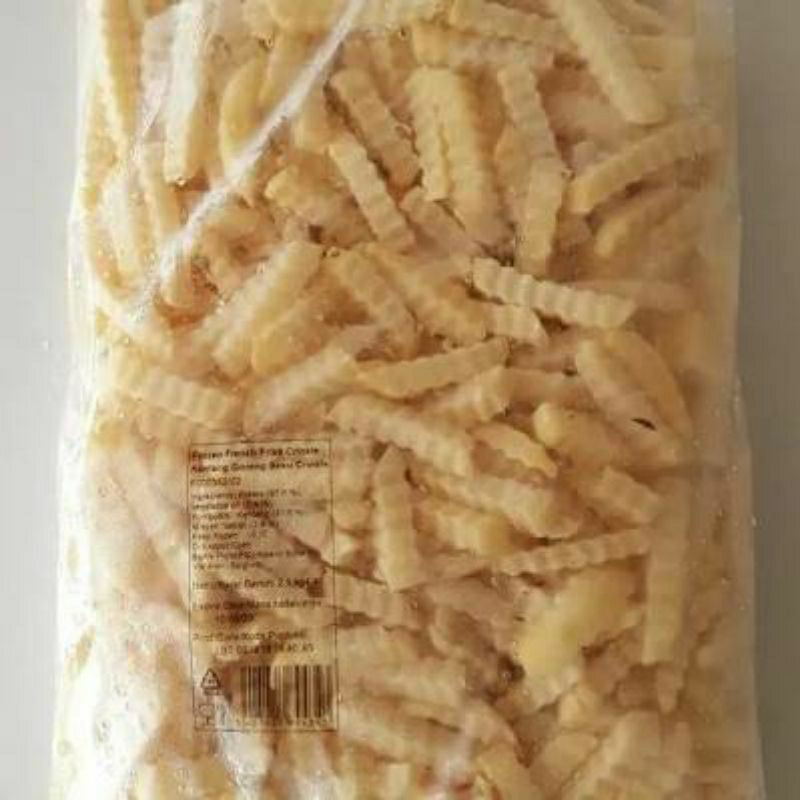 

KENTANG CRINKLE CUT 2.5 KG