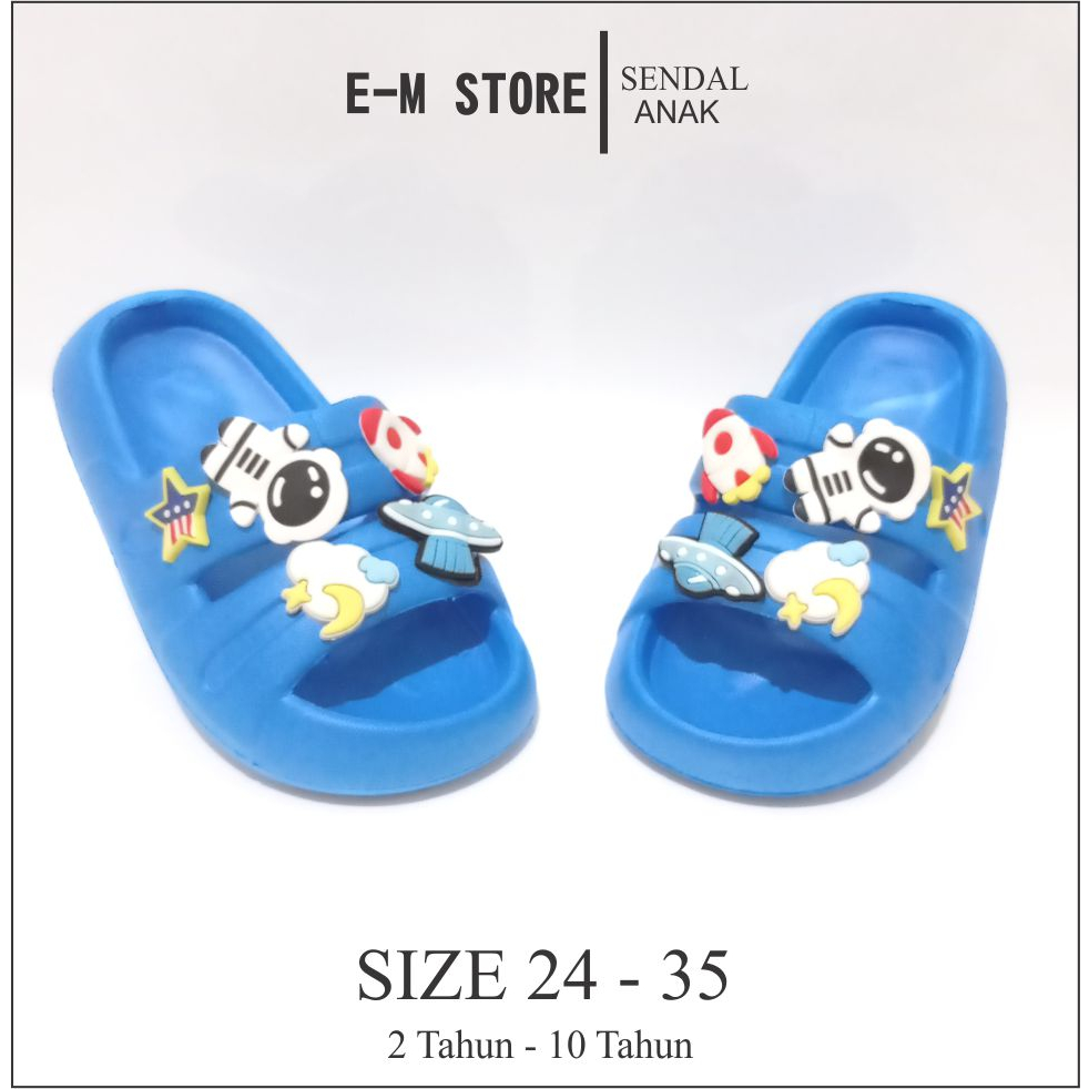 SENDAL SELOP ANAK BERMOTIF TIMBUL/SENDAL SELOP ANAK TERLARIS/TERBARU SENDAL SELOP KEREN ORICON 145