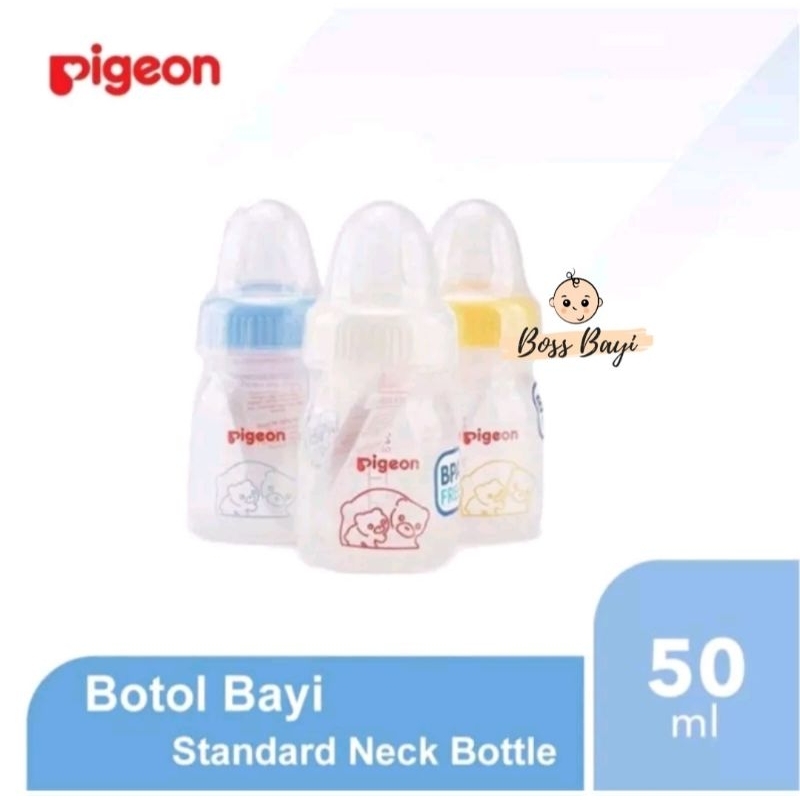 Botol Dot Pigeon PP RP Standart Assort 50ml 120ml 240ml - Botol Susu Bayi