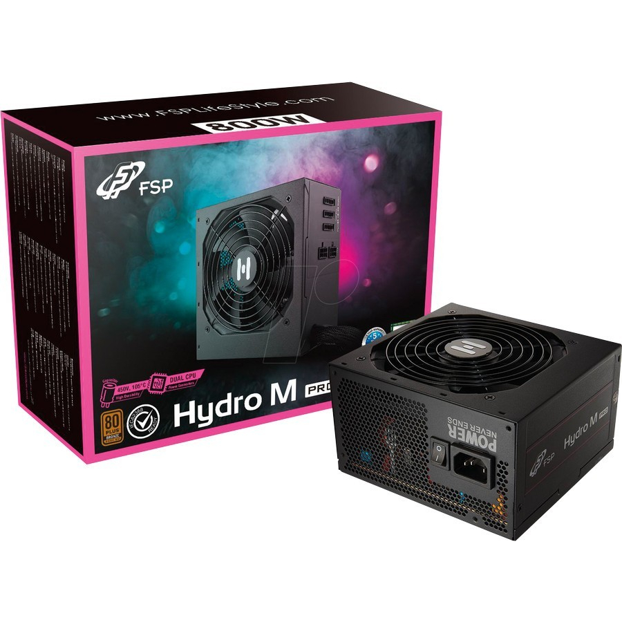 Power Supply FSP Hydro M Pro 700w PSU 700 watt 85+ Semi Modular