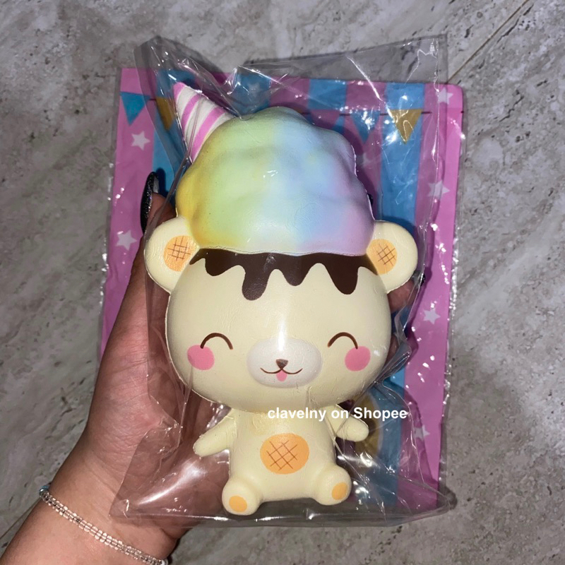 Yummiibear Fairy Floss Mascot Cute Rare Squishy Toy