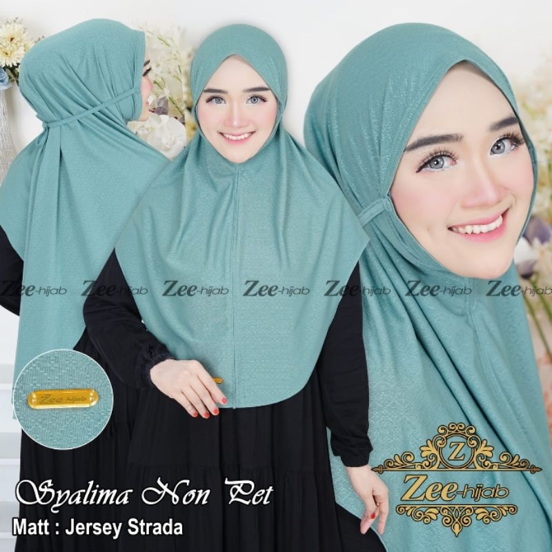 SYALIMA NON PET / JILBAB INSTAN / JILBAB JUMBO / HIJAB JUMBO / BERGO JUMBO / JILBAB BERGO / BERGO TALI / BERGO JERSEY / JILBAB SYAR I