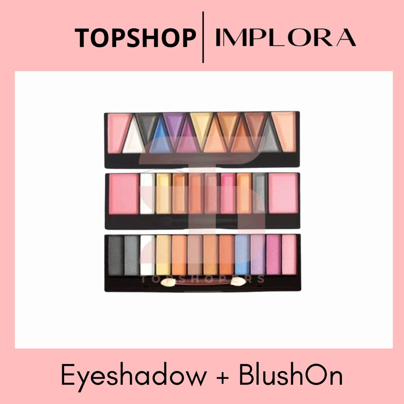 IMPLORA EYESHADOW + BLUSH ON