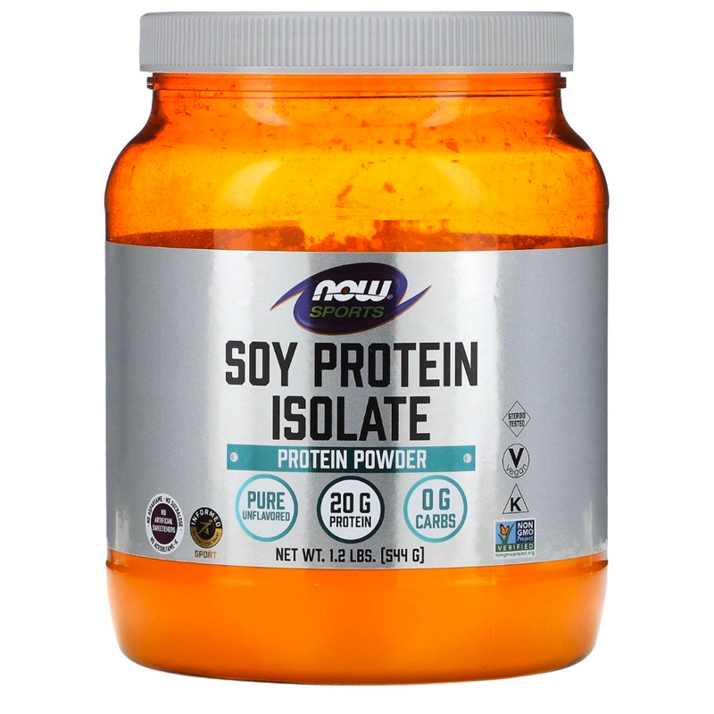 Now Sports Soy Protein Isolate 544 g Usa