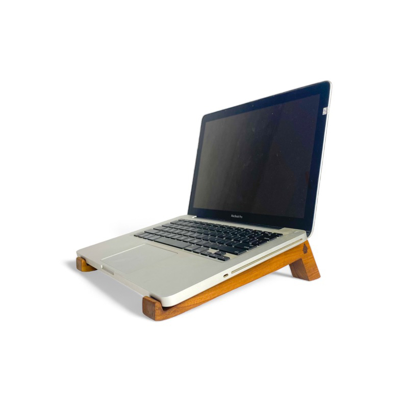 RISKO JAVA - Stand Holder Laptop Kayu Jati / Alas Laptop Kayu | Samitha