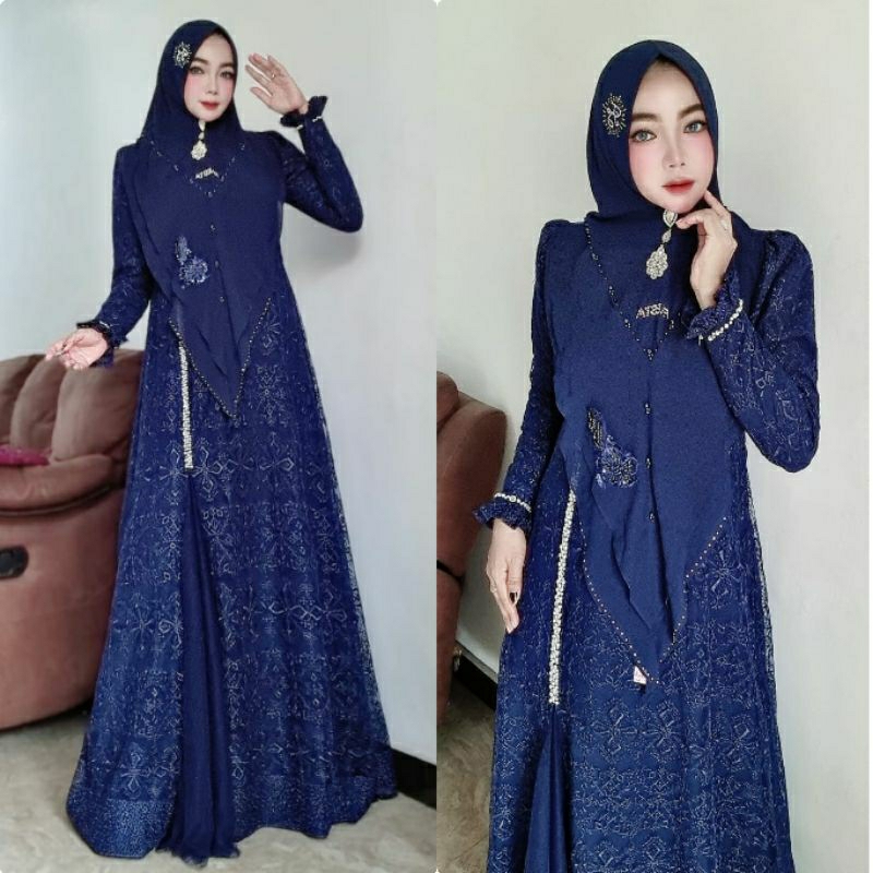 gamis mirabell set faesta syari