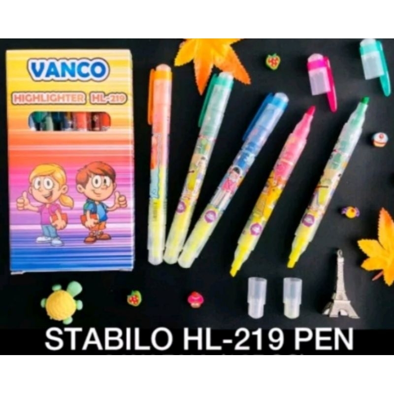 

STABILO VANCO HL-219 2 WARNA (1 PCS) NYAStore
