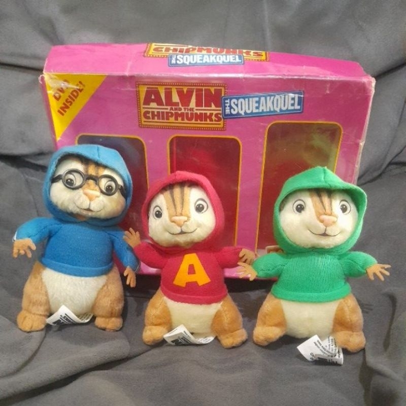 Boneka Alvin and the chipmunks