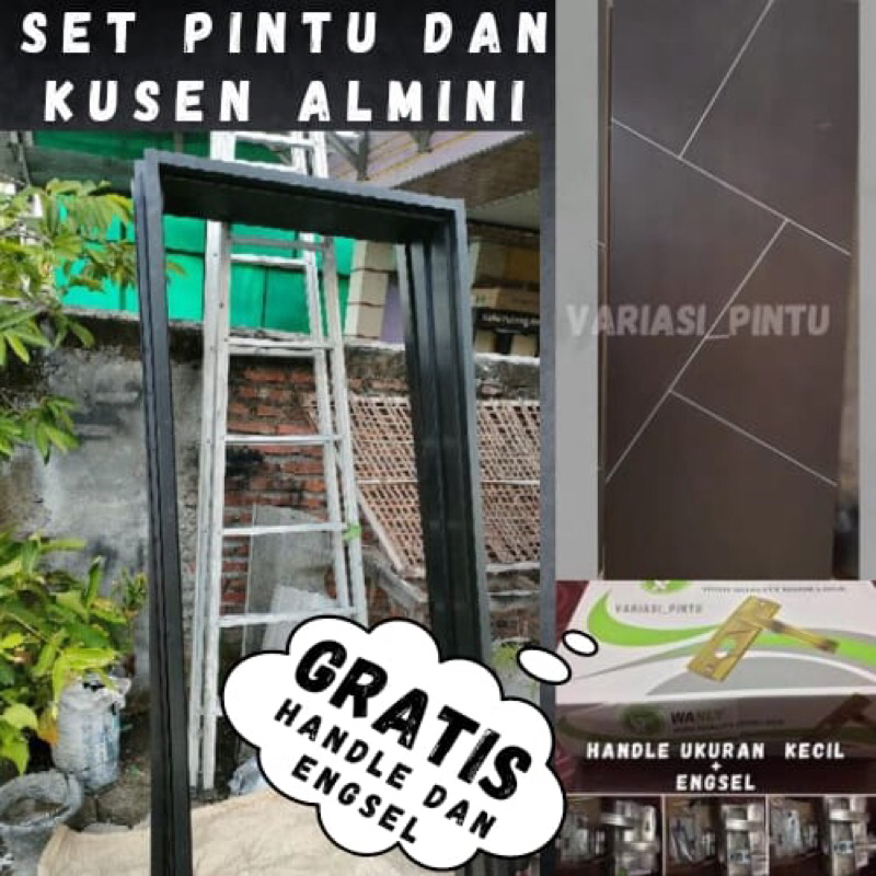 SET PINTU DAN KUSEN / PINTU MURAH / PINTU KAMAR